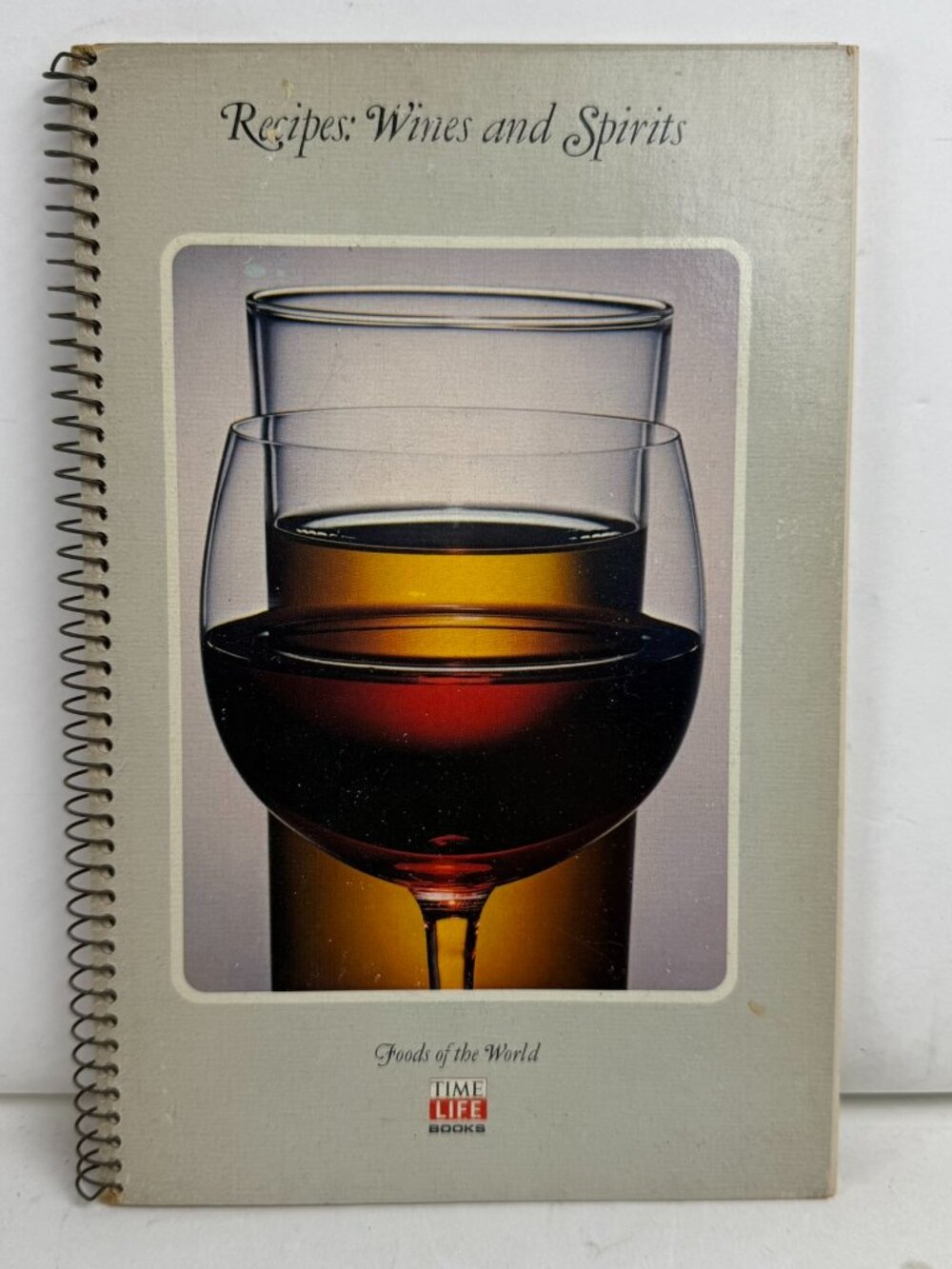 Vintage Time Life Books Recipes Wines and Spirits Spiral Bound Bar Guide 1968